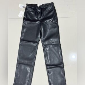 Aritzia- Wilfred Melina faux leather pants [6]